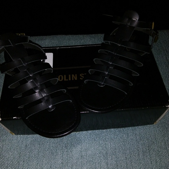 Colin Stuart black sandals - Picture 5 of 6